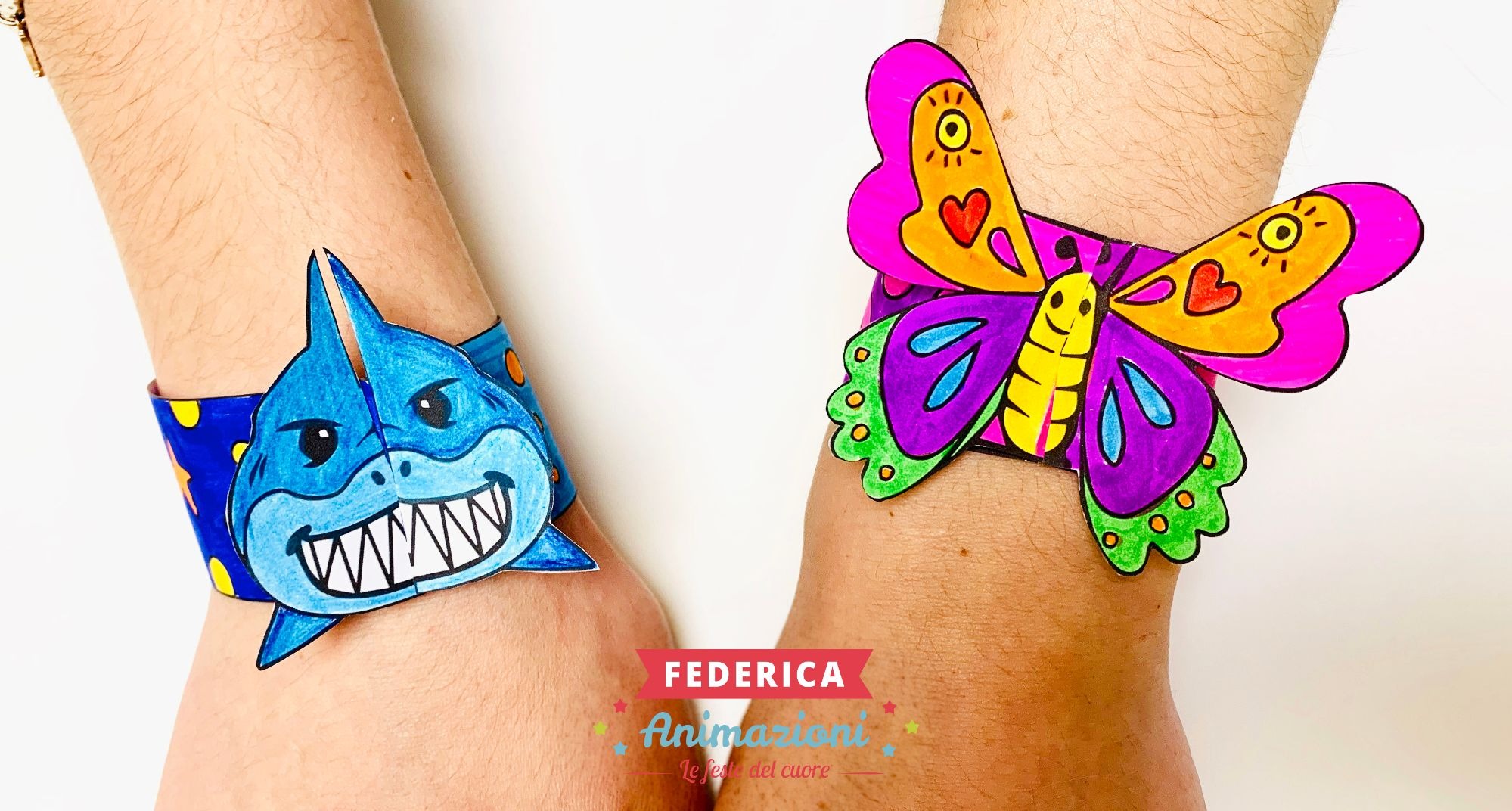 CREIAMO I BRACCIALETTI CON GLI ANIMALI